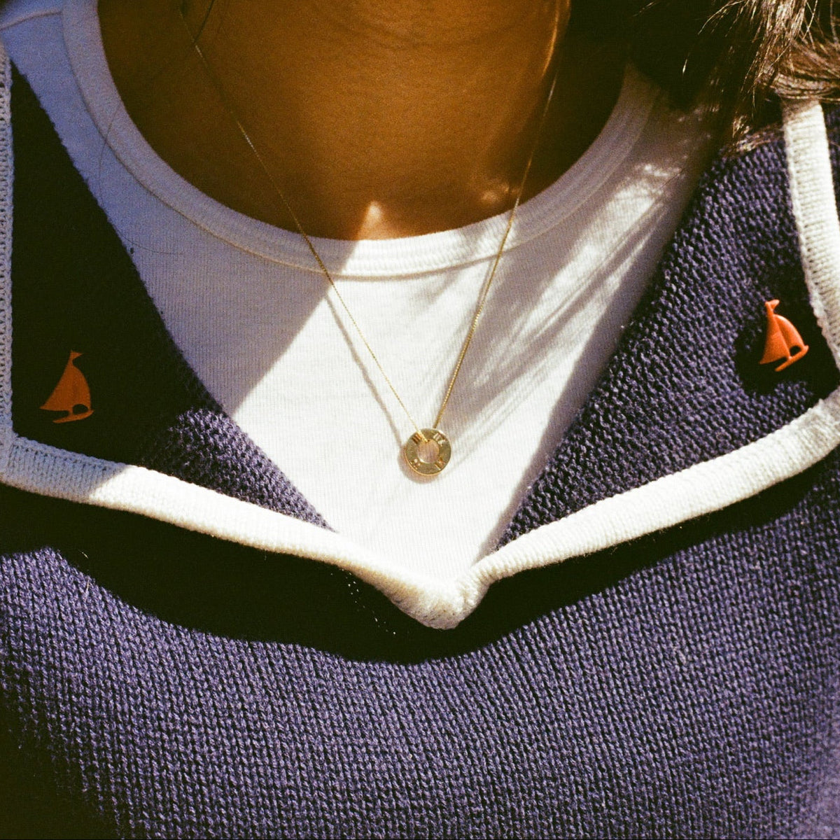 Twin Sails Knit Top