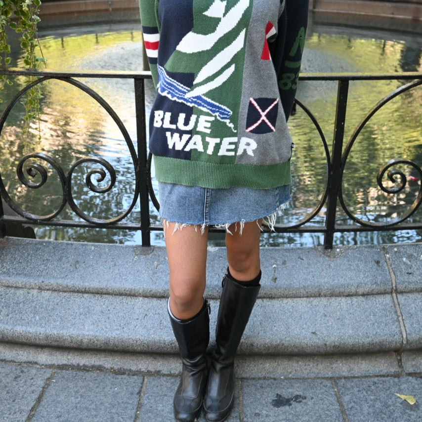 Blue Water Sweater