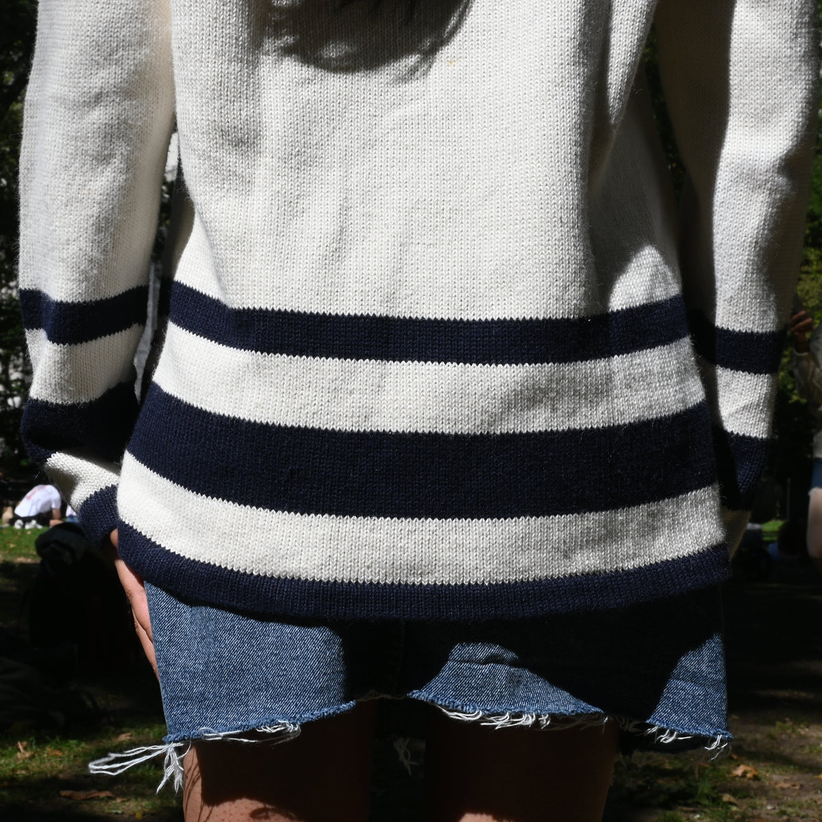 Harbor Stripe Crewneck