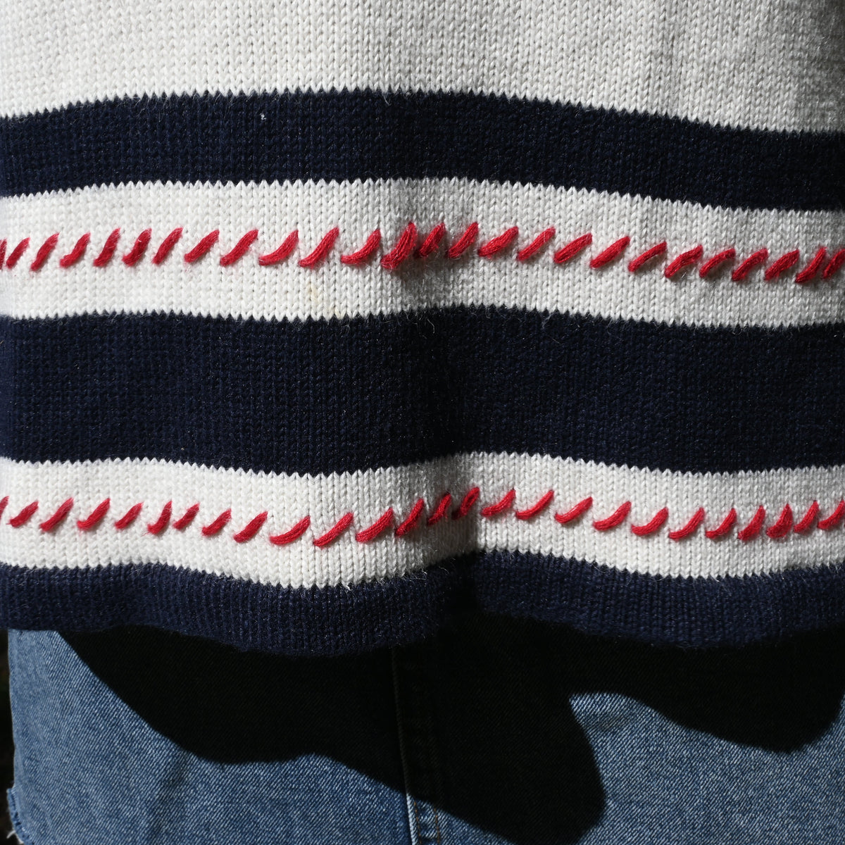 Harbor Stripe Crewneck