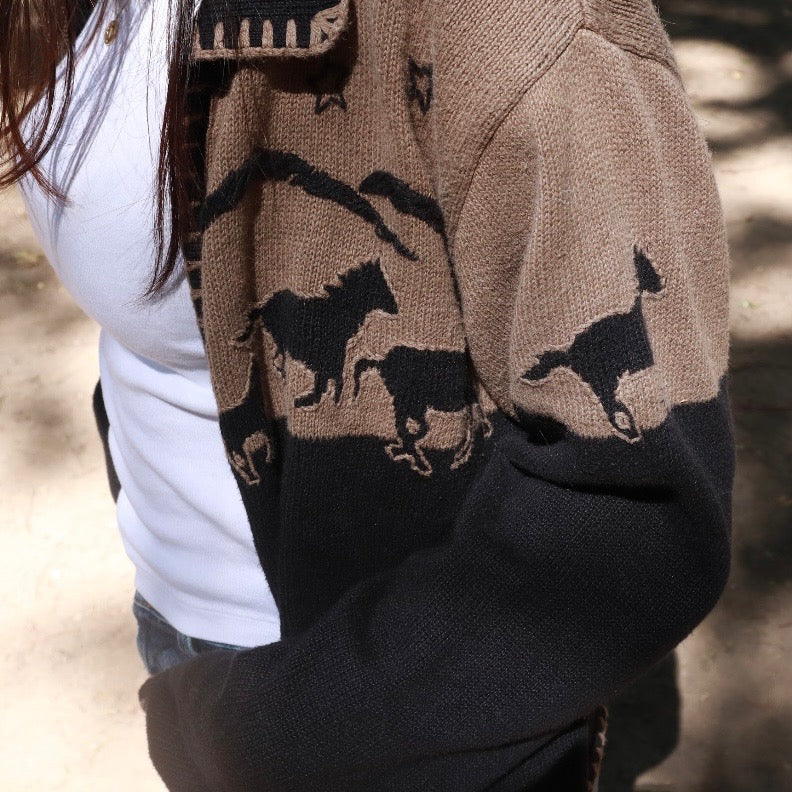 Free Range Knit Zip Up Cardigan